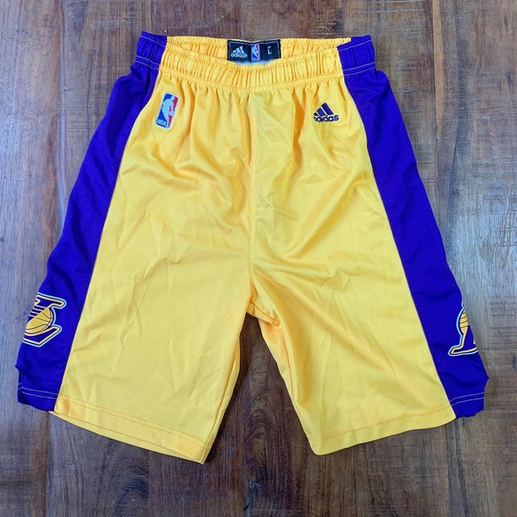adidas Other - Adidas Los Angeles Lakers NBA Shorts SIze: L